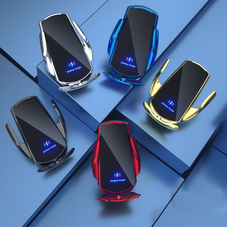 Support Voiture Intelligent avec Charge Sans Fil Rapide – Fixation Automatique