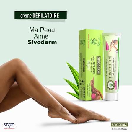 Crème Épilatoire Sivoderm Aloe Vera – Formule Douce Haute Performance